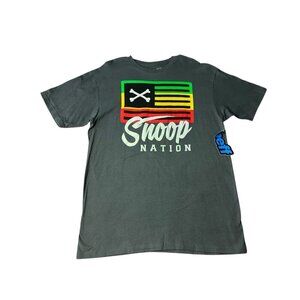 NEFF x Snoop Dogg Mens Shirt Gray Size L Tee New